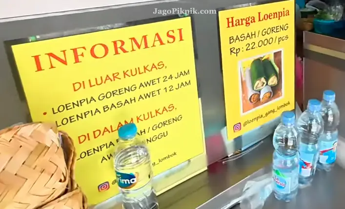 Harga Lumpia Gang Lombok Semarang 2025 lumpia gang lombok harga