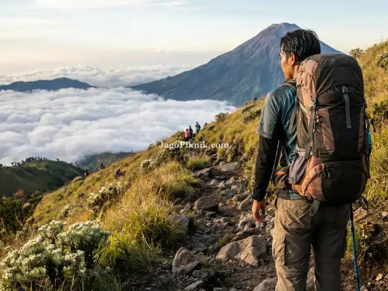 mendaki gunung untuk pemula