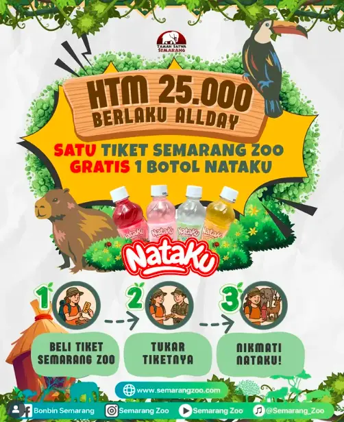 harga tiket masuk bonbin mangkang Semarang